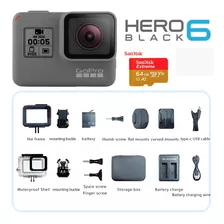 Hero6 Black (open Box) + Extreme 64gb + Set Accesorios