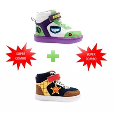 Tenis Buzz Lightyear Y Woody Para Niño Disney