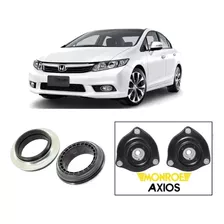 Coxim Amortecedor Axios + Rolamento Honda Civic 09 2010 2011