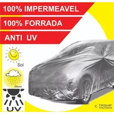 Capa Cobrir Carro Chuva 100% Forrada Proteção Uv Vectra 