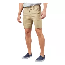 Pantalón Bermuda Gabardina Oxford Polo Club Bow Hombre