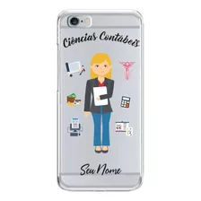 Capinha Personalizada Nome Profissão Ciências Contábeis