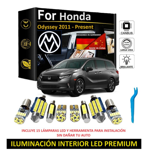 Kit Iluminacin Interior Premium Honda Odyssey 2011 + Foto 2