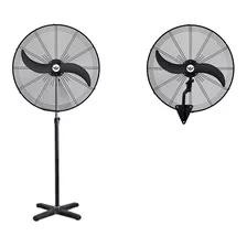 Ventilador 2 En 1 Pie + Mens 20'' Czerweny De 3 Velocidades