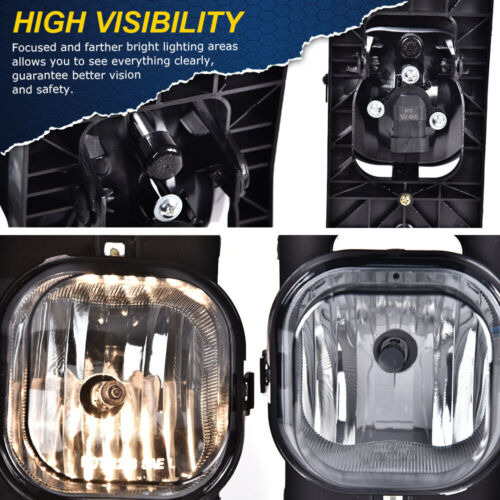 Bumper Driving Fog Lights Lamps Fit For 05-07 Ford F-250 Oad Foto 8