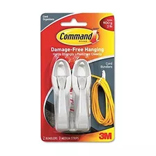 Command Adhesive Cord Management Pack De 2