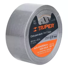 Cinta Duct Tape Alta Temperatura 60° 30m X 48mm Truper 12587