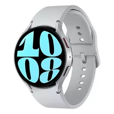 Smartwatch Watch6 Samsung 44mm Wifi Bluetooth Gps Plateado