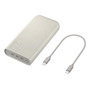 Bateria Samsung Carregador Portatil 3x Usb-c 20000mah Super Rapida 45w Bege
