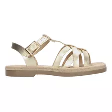 Sandalias Tropicana Dorado Para Niña [tro1424]