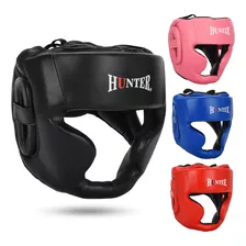 Casco Para Boxeo Hunter Ajustable, Talla S/m, Negro