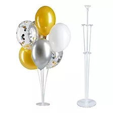 Base Soporte Para Globos Acrilica -7 Varillas 73cm 