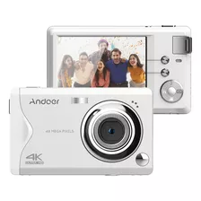 Câmera Digital Portátil Tft Andoer De 3,0 Polegadas 48mp 4k