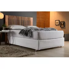 Saia Box Para Cama Casal Padrão Matelada Com Elástico