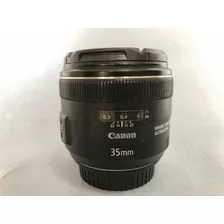 Lente Canon Ef 35mm F/2 Is Usm Seminova