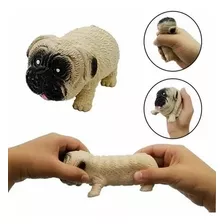 Squishy Perro Pug Antiestrés Sensorial Estimulación Tea X1