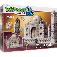 Rompecabezas 3d: Taj Mahal 950 Piezas Wrebbit