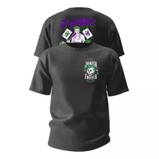 Camiseta Plus Size Joker Coringa Personagem Leto Romero