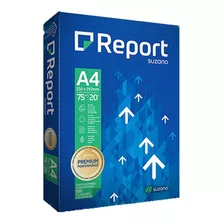 Resmas Report A4 Multif.- Blanco - 500- 75 Grs. - Pack - 10