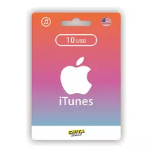 Tarjeta Apple Itunes Gift Card 10 Usd Región Usa