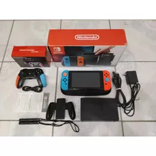 Nintendo Switch Neón 32 Gb, Control Alámbrico, Accesorios