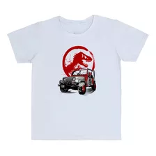 Camiseta Infantil Jeepwrangler Jurassic Park