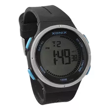 Reloj Digital Xonix Hombre Caucho Negro Deportivo Dai-006