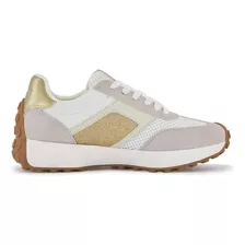 Tenis Urbano Low Top Andrea Mujer Oro 3290866