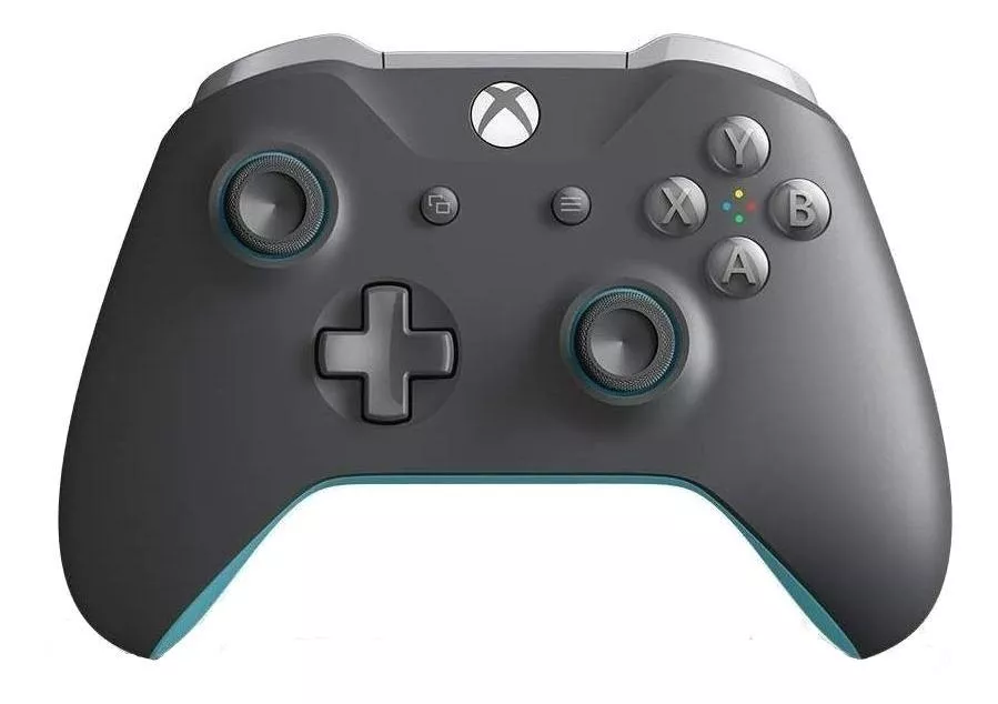 Controle Joystick Sem Fio Microsoft Xbox Mando Inalámbrico Xbox One Grey E Blue