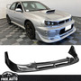 Fit For 11-14 Subaru Impreza Wrx Sti Front Bumper Lip Zzi