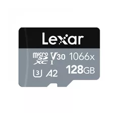 Tarjeta Lexar 128gb Micro Sdxc/1066x C-10 Uhs