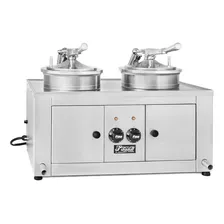 Fritadeira De Frango Crocante 2 Cubas 220v 2x 5000w Ff2 Fire