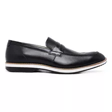 Loafer Casual Em Couro Sapato Esporte Fino Sapato Formatura