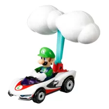 Hot Wheels Mariokart Luigi P-wing + Cloud Glider