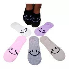 Medias Calcetín Tipo Baleta Invisible Mujer Pack X 12 Pares