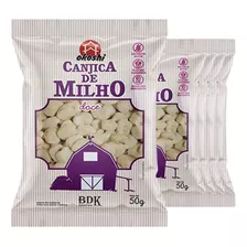 Kit Com 10 Canjicas De Milho Com Açúcar Orgânico 50g Okoshi