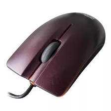 Mouse Óptico Com Fio 1000 Design + Ergonomia Com Economia Cor Roxo