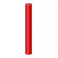 Papel Adesivo Contact Plastico Vinilico Vermelho Fosco 10m