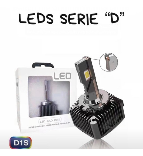 Led Para Faro D1s 6000k 20,000 Lmenes Escala De Xenn A Led Foto 6