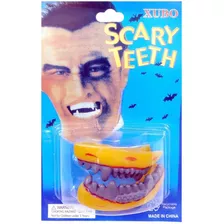 Dentadura De Plastico Halloween - Modelo 1