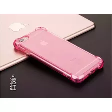 Carcasa iPhone 6g 6s Transparente De Colores Reforzada