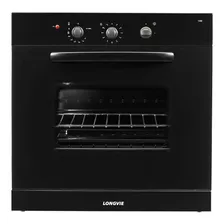 Horno A Gas Longvie H1500g Con Grill Eléctrico De Empotrar Color Grafito