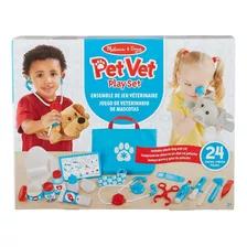 Melissa & Melissa & Doug Set De Veterinaria 24 Pcs.