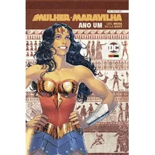 Mulher-maravilha: Ano Um: Dc Deluxe, De Rucka, Greg. Editora Panini Brasil Ltda, Capa Dura Em Português, 2022