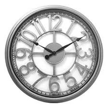 Reloj De Pared Transparente Westclox S De 20 Pulgadas Con Ca