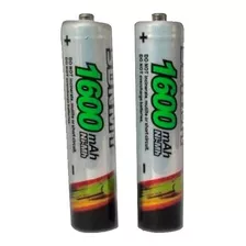 Pilas Baterias Recargables Aaa Sdnmy 1600 Mah 2 Uds/ Disparo