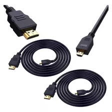 Cable Micro Hdmi A De Smraza, Micrófono Ultra Hd 4k De 6 Pie