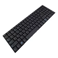 Teclado Para Notebook Lenovo Ideapad 3i-15ada05 Abnt2 Cor Preto