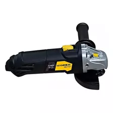 Esmerilhadeira Angular Hammer Angular Gyem7101 De 60hz Pretoeamarelo 710 W 110 V + Acessório