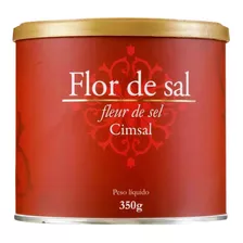 Flor De Sal Natural Cimsal 350g Original Nota Fiscal